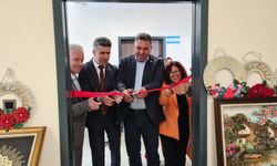 Çay'da el sanatları sergisi açıldı!