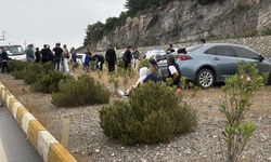Bodrum'da işçi servisi kaza yaptı! 15 yaralı