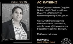 Uşak Öğretmen Mahmut Özgöbek İlkokulu'ndan Özlem Bozan genç yaşta hayata gözlerini yumdu