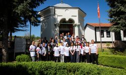 Kütahya'nın "tarihi göç yolu"nda yürüyüş yaptılar