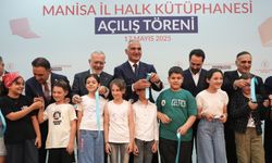 Kültür ve Turizm Bakanı Ersoy, Manisa İl Halk Kütüphanesi açılışında konuştu: