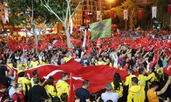 Denizli'de 19 Mayıs etkinlikleri dolayısıyla fener alayı düzenlendi