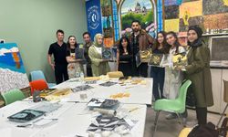 Uşak Üniversitesi Öğrencileri "Mumdan Sanata" Projesiyle  Atık Yağları Sanat Eserine Dönüştürdü