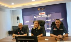 Uşak'ta olası bir deprem, sel ve diğer afetlerde neler yapılacağına dair basın emekçilerine eğitim verildi