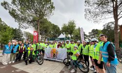 Yeşilay Denizli'de bisiklet turu düzenledi