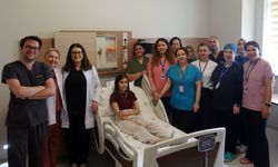 15 yaşındaki genç Zeynep bacağı kesilmeden sağlığına kavuştu!