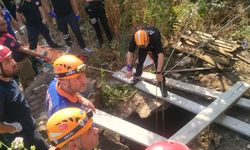 İzmir'de anne ve 2 çocuğu kuyuya düştü