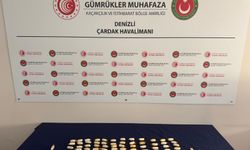 Denizli'de havalimanında yolcunun midesinden 74 kapsül yasaklı madde bulundu