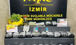 İzmir'de 22 kilo yasaklı madde ele geçirildi!