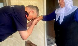 Afyonkarahisar İl Jandarma Komutanı Albay Yağan şehit ailesini ziyarette bulundu