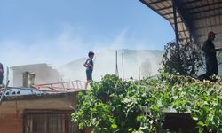 Ödemiş'te evde çıkan yangın söndürüldü