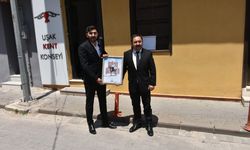Uşak Alperen Ocakları'ndan Uşak Kent Konseyi'ne ziyaret