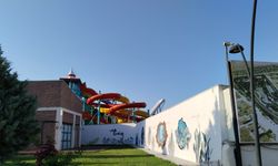 Uşak Kayaağıl Termal'de boş boş bekleyen aqua park Temmuzun ilk haftası çalışmaya başlayacak