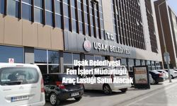 Uşak Belediyesi Fen İşleri Müdürlüğü, Araç Lastiği Satın Alacak