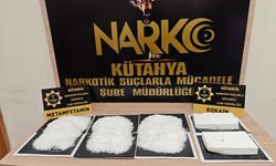 Kütahya'da yasaklı madde operasyonu, 3 gözaltı!
