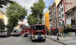 Kütahya'da zemin katta çıkan yangında 10 kişi dumandan etkilendi