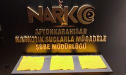 Afyonkarahisar'da aracında yasaklı madde bulunduran kişi yakalandı