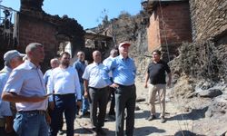 TZOB Başkanı Bayraktar, İzmir'de yangının oluşturduğu hasarı iinceledi