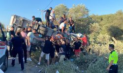 Muğla'da kamyonet devrildi; 1 ölü, 1 yaralı!