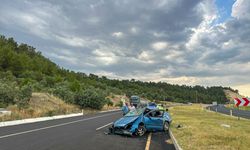 Uşak ve Gediz yolu üzerindeki Derbent köyü dolaylarında kaza