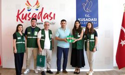 Yeşilay Kuşadası Belediyesini ziyaret etti
