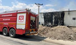 Afyonkarahisar'da atölyede çıkan yangın söndürüldü