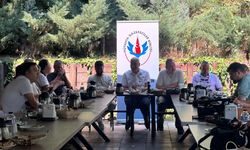 Kütahya Gazeteciler Birliği, basın mensuplarıyla bir araya geldi