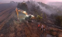 Uşak'ın Banaz Büyükoturak ve Dumlupınar mevkiinde çıkan yangın kontrol altına alındı