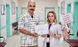 Uşak Sağlıklı Hayat Merkezi'nde sigaradan kurtulan Emre Kaplan çevresine de örnek oldu