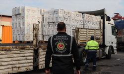 Kaçak sigaraya Gümrük'te geçit verilmedi