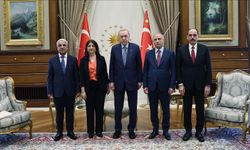 Cumhurbaşkanı Erdoğan, DEM Parti heyetini kabul etti