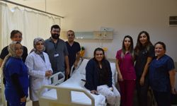 Uşak Eğitim ve Araştırma Hastanesi'nde ilk kez nefes borusu darlığı ameliyatı yapıldı