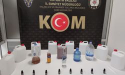 Kütahya'da sahte içki operasyonu, 1 gözaltı!