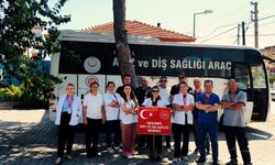 İzmir'de mobil diş sağlığı hizmeti veriliyor