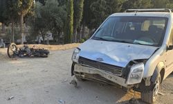 İzmir'de kazaya karışan motosiklet sürücüsü öldü