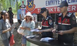 Ödemiş'te trafik ve KADES bilgilendirmesi yapıldı