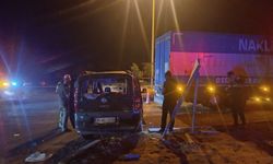 Manisa'da trafik kazası; 1 ölü, 8 yaralı
