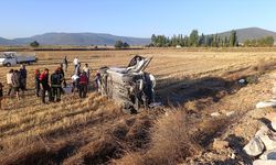 Tavas Medet Mahallesi'ndeki kazada 6 kişi yaralandı
