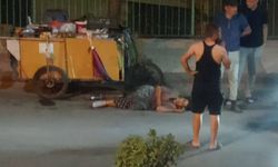 Uşak'ta kağıt toplayan kadına çarpan aracın sürücüsü, olay yerinden kaçtı!