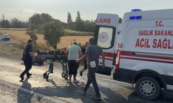 Kütahya'da motosiklet kazası, 1 yaralı
