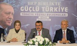Kütahya'da "Türkiye Yüzyılı Buluşmaları"nda Bakan Tekin konuştu
