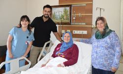 Manisa'da karın ağrısıyla gitti "kesisiz rahim ameliyatı" ile sağlığına kavuştu