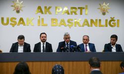 Sağlık Bakanı Memişoğlu, AK Parti Uşak İl Başkanlığı'nda konuştu