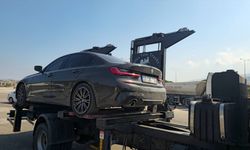 Urla'da lüks otomobille drift atan sürücüye ağır para cezası ve 60 gün men