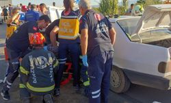 Denizli'de trafik kazası; 1 ölü, 5 yaralı!