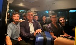 Kütahya’da öğrencileri rektör otogarda karşıladı