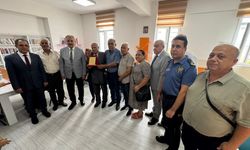 Aydın'lı gurbetçi vefat eden eşinin adını kütüphanede yaşattı
