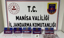 Salihli'de yasaklı madde yakalanan şüpheli gözaltına alındı