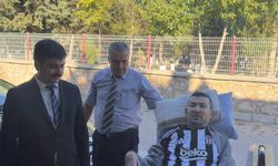 Afyonkarahisar'da engeli genç için evine rampa yapıldı
