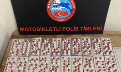 Manisa'da yasaklı hapla yakalanan 2 kişi gözaltına alındı